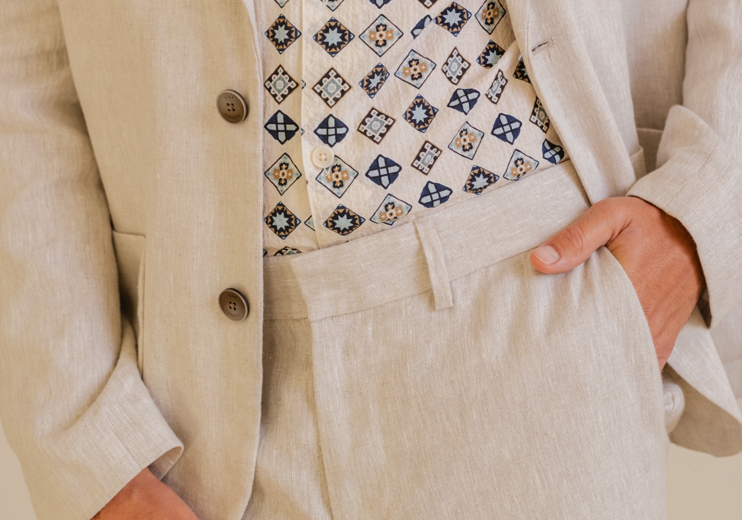 Wax London is prepared for summer time suiting and try to be too